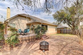 Airy Georgetown Home w/ Fire Pit!