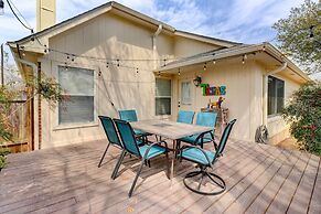 Airy Georgetown Home w/ Fire Pit!