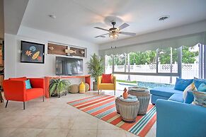 Vibrant Home w/ Outdoor Oasis ~ 1 Mi to Beach!