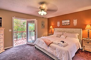 Rustic Red Cabin w/ Deck in Maggie Valley Club!