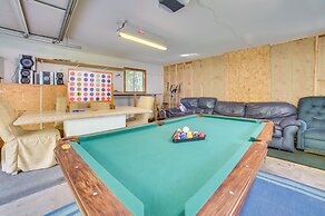 Houghton Lake Area Home w/ Fire Pit & Yard!