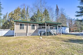 Houghton Lake Area Home w/ Fire Pit & Yard!