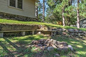 Lakefront Studio Cabin w/ Dock & Fire Pit!