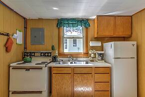 Lakefront Studio Cabin w/ Dock & Fire Pit!