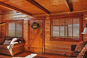 Remote Antimony Log Cabin w/ Green Meadow Views!