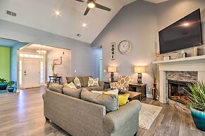 Bright Hopkins Home w/ Game Room & Fire Pit!