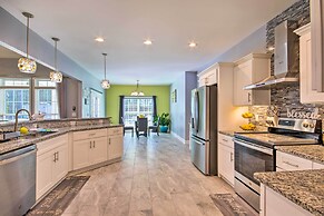 Bright Hopkins Home w/ Game Room & Fire Pit!