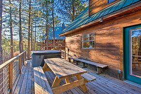 Family Cabin w/ Hot Tub: 1 Mi to Angel Fire Resort