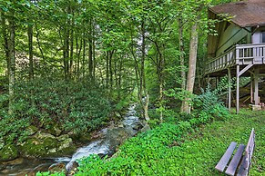 Idyllic Roan Mountain Cabin Across From Creek