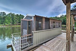 Rustic-chic Riverfront Home w/ Dock, Deck & Canoes
