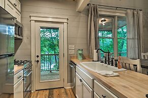 Rustic-chic Riverfront Home w/ Dock, Deck & Canoes