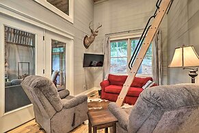 Rustic-chic Riverfront Home w/ Dock, Deck & Canoes