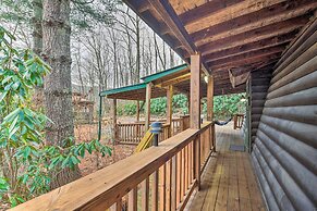 Cozy Maggie Valley Cabin w/ Deck & Private Hot Tub