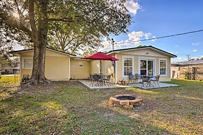 Port St Joe Getaway w/ Large Yard & Fire Pit!