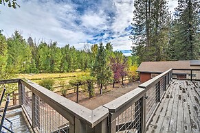 Furnished Deck & Nat'l Forest Views: Arnold Cabin