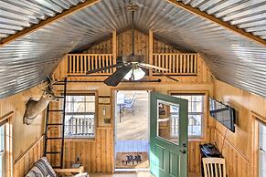 Lakefront Cabin w/ 2 Lofts, Boats on 4 Acres