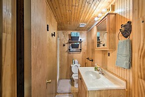 Lakefront Cabin w/ 2 Lofts, Boats on 4 Acres