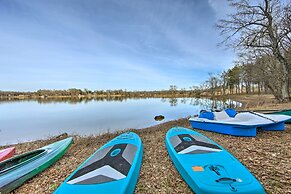 Lakefront Cabin w/ 2 Lofts, Boats on 4 Acres