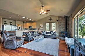 Large Ruidoso Home w/ Stunning Views & Hot Tub!