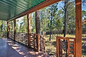 Large Ruidoso Home w/ Stunning Views & Hot Tub!