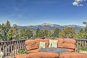 Large Ruidoso Home w/ Stunning Views & Hot Tub!
