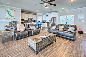 Private Dock & Boat House: Lakefront Mabank Home