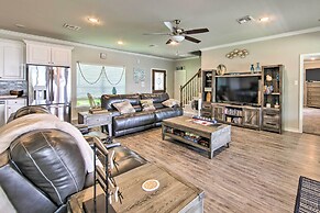 Private Dock & Boat House: Lakefront Mabank Home