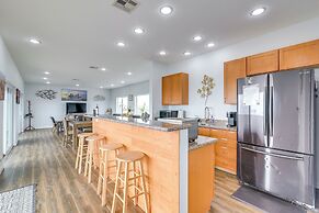 Boardwalk to Beach: Ocean-view Surfside Home!