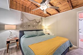 Updated Oak Island Getaway Near Fishing Dock!