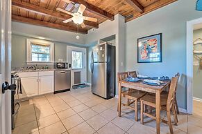 Updated Oak Island Getaway Near Fishing Dock!