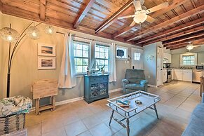 Updated Oak Island Getaway Near Fishing Dock!