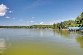 Dock & Beach Access: Duplex Lake Cabin!