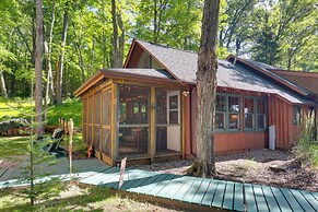 Dock & Beach Access: Duplex Lake Cabin!