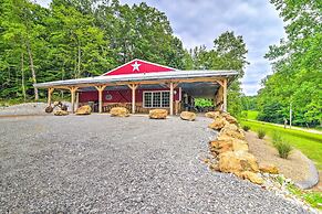 Secluded Brownsville Cabin w/ Deck & Fire Pit
