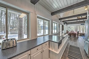 Quiet Waterfront Cabin w/ Dock, Game Room, Hot Tub