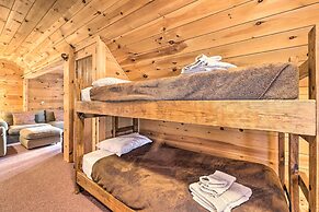 Quiet Waterfront Cabin w/ Dock, Game Room, Hot Tub