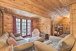 Quiet Waterfront Cabin w/ Dock, Game Room, Hot Tub