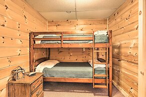 Quiet Waterfront Cabin w/ Dock, Game Room, Hot Tub