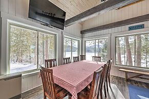 Quiet Waterfront Cabin w/ Dock, Game Room, Hot Tub