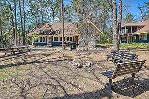 Quiet Waterfront Cabin w/ Dock, Game Room, Hot Tub