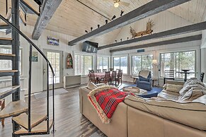 Quiet Waterfront Cabin w/ Dock, Game Room, Hot Tub
