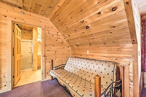 Quiet Waterfront Cabin w/ Dock, Game Room, Hot Tub