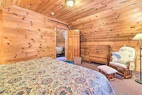 Quiet Waterfront Cabin w/ Dock, Game Room, Hot Tub