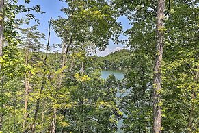 Deck + Game Room: Lakefront Landrum Cabin!