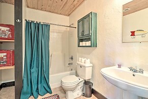 Deck + Game Room: Lakefront Landrum Cabin!