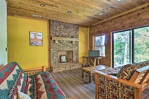 Deck + Game Room: Lakefront Landrum Cabin!