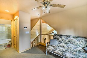 4 Mi to Pine Lake: Hathaway Pines Cabin w/ Deck