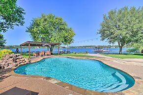 Spacious Granbury Home w/ Lakefront Outdoor Oasis!