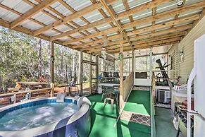 Keaton Beach Escape w/ Hot Tub < 2 Mi to Shore