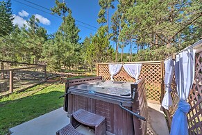 Pet-friendly Ruidoso Cabin w/ Hot Tub & Fire Pit